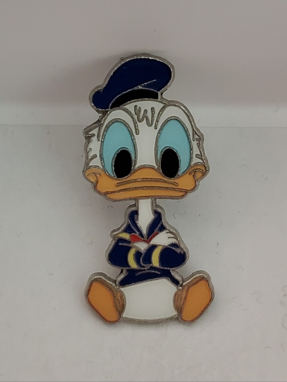 Disney Pin Trading Donald Duck Big Head Art Booster Collection Pin